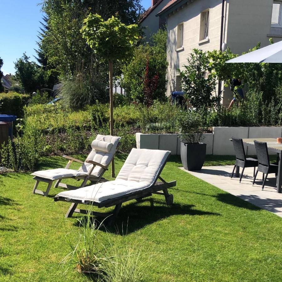 Tolle Ferienwohnung Le Gira Mit Eigenem Garten Konstanz Luaran gambar