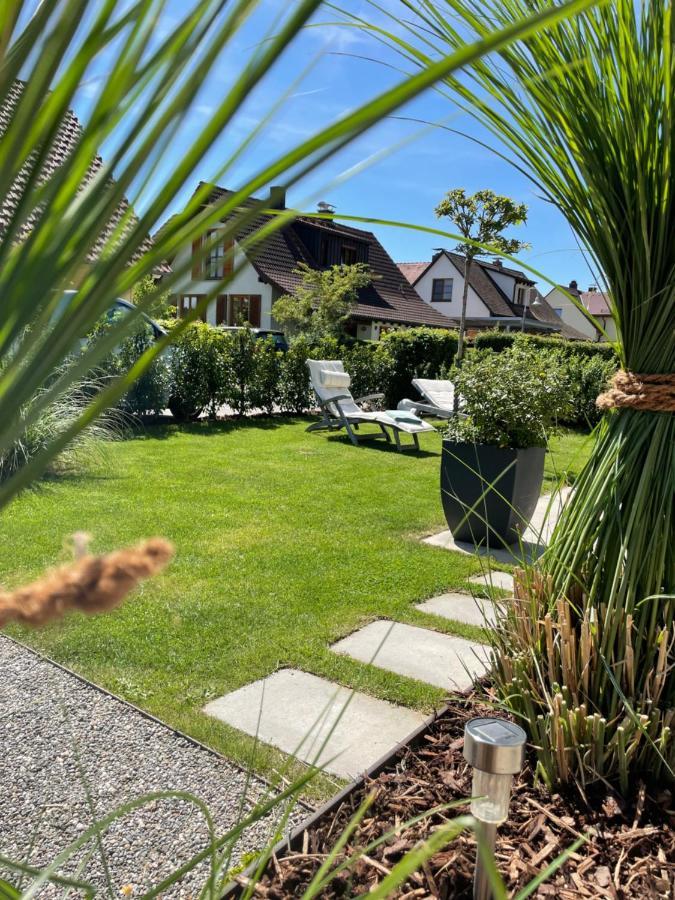 Tolle Ferienwohnung Le Gira Mit Eigenem Garten Konstanz Luaran gambar